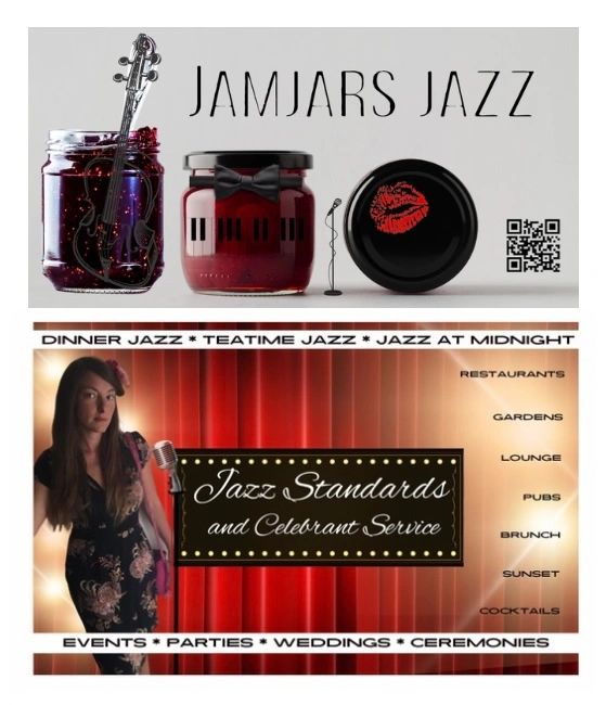 Jasmine Lee Spicer • jamjarsjazz.com • vintage events with old